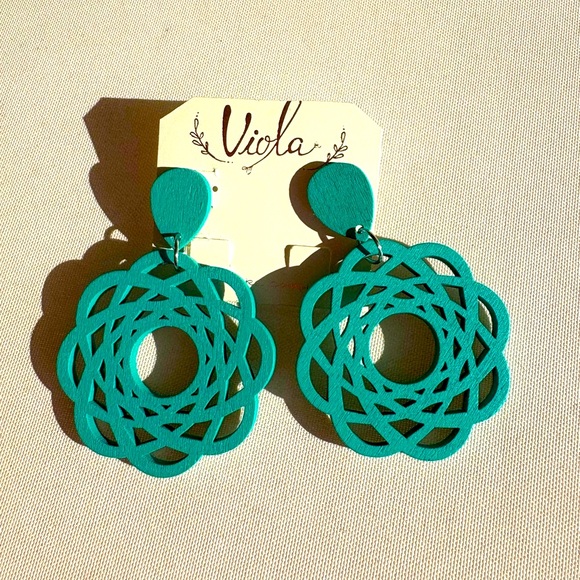 Viola Jewelry - Wooden earrings